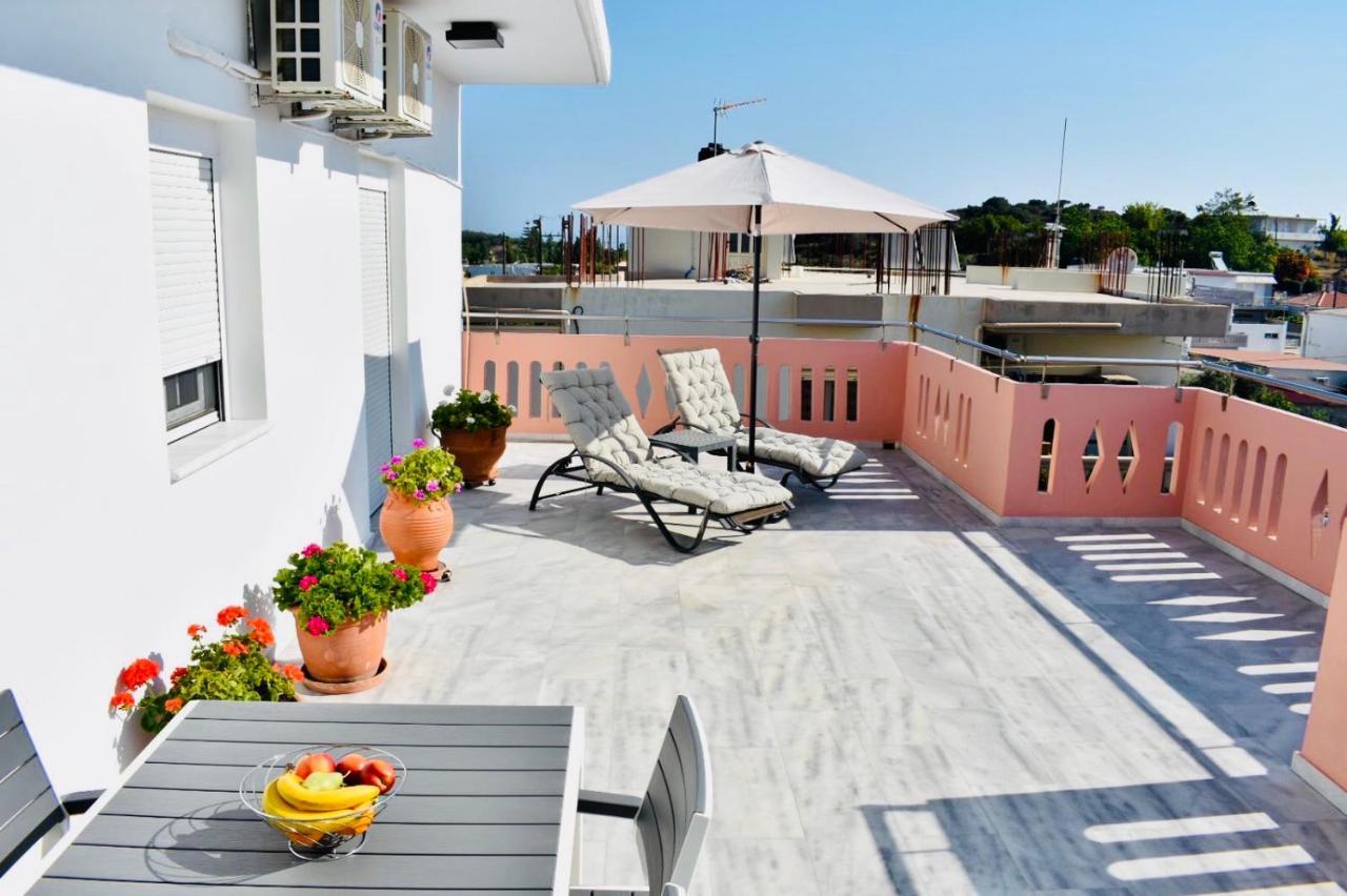 Cozy Renovated Apartment "Filoxenia" Kato Daratso Buitenkant foto